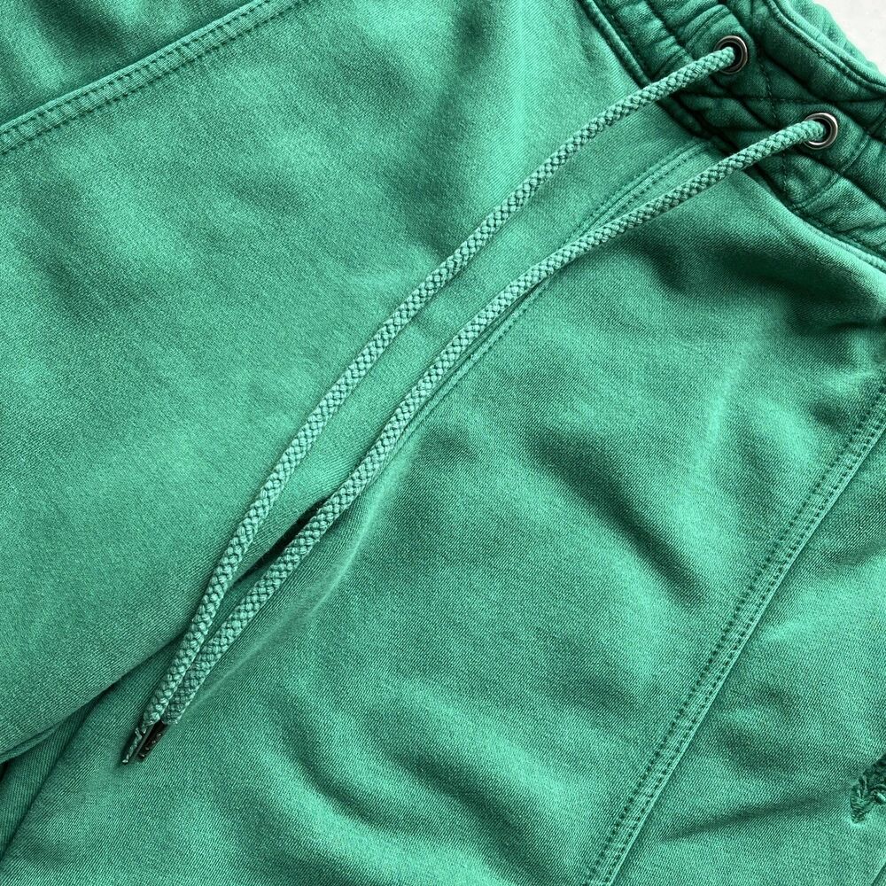 FP Movement Free People Sweatpants Green M Relaxed Barrel Leg Pleated Joggers - Picture 5 of 14